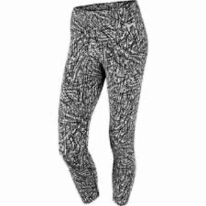 10/$25🦋 Nike Black & White Abstract Print Ankle Leggings - Size XS